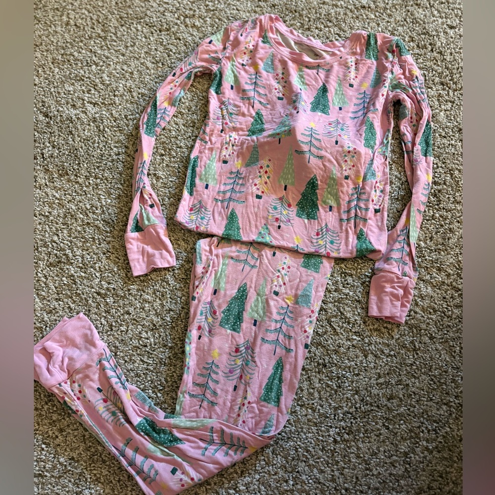 Little Sleepies Long Sleeve Punk Christmas Tree Pajamas